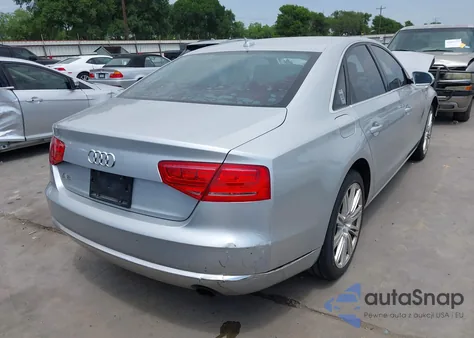 2013 Audi A8 3.0T z USA, uszkodzony, nr VIN WAUAGAFD7DN001880